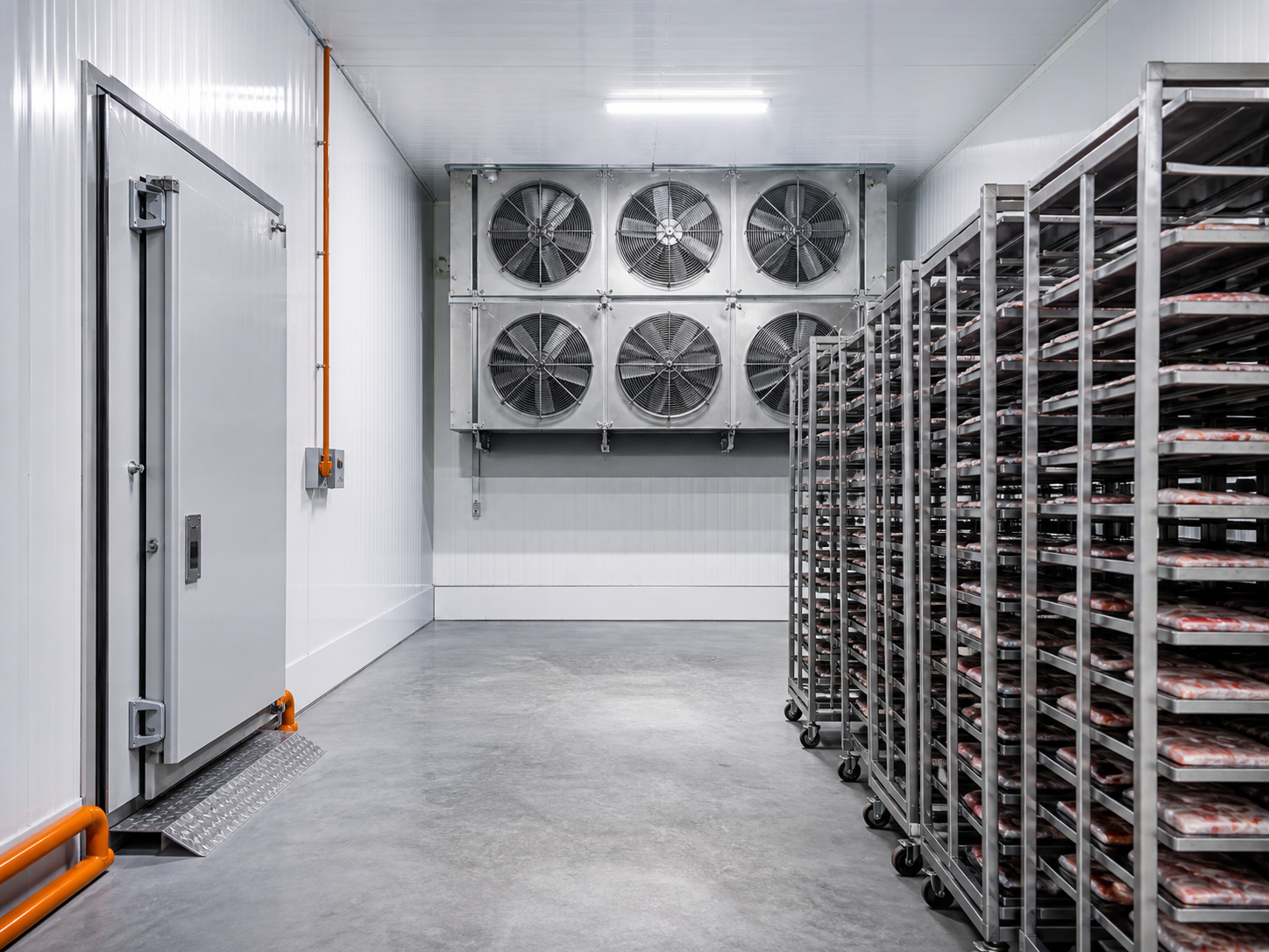 Air Blast Freezer bersuhu minus 40 derajat Celsius