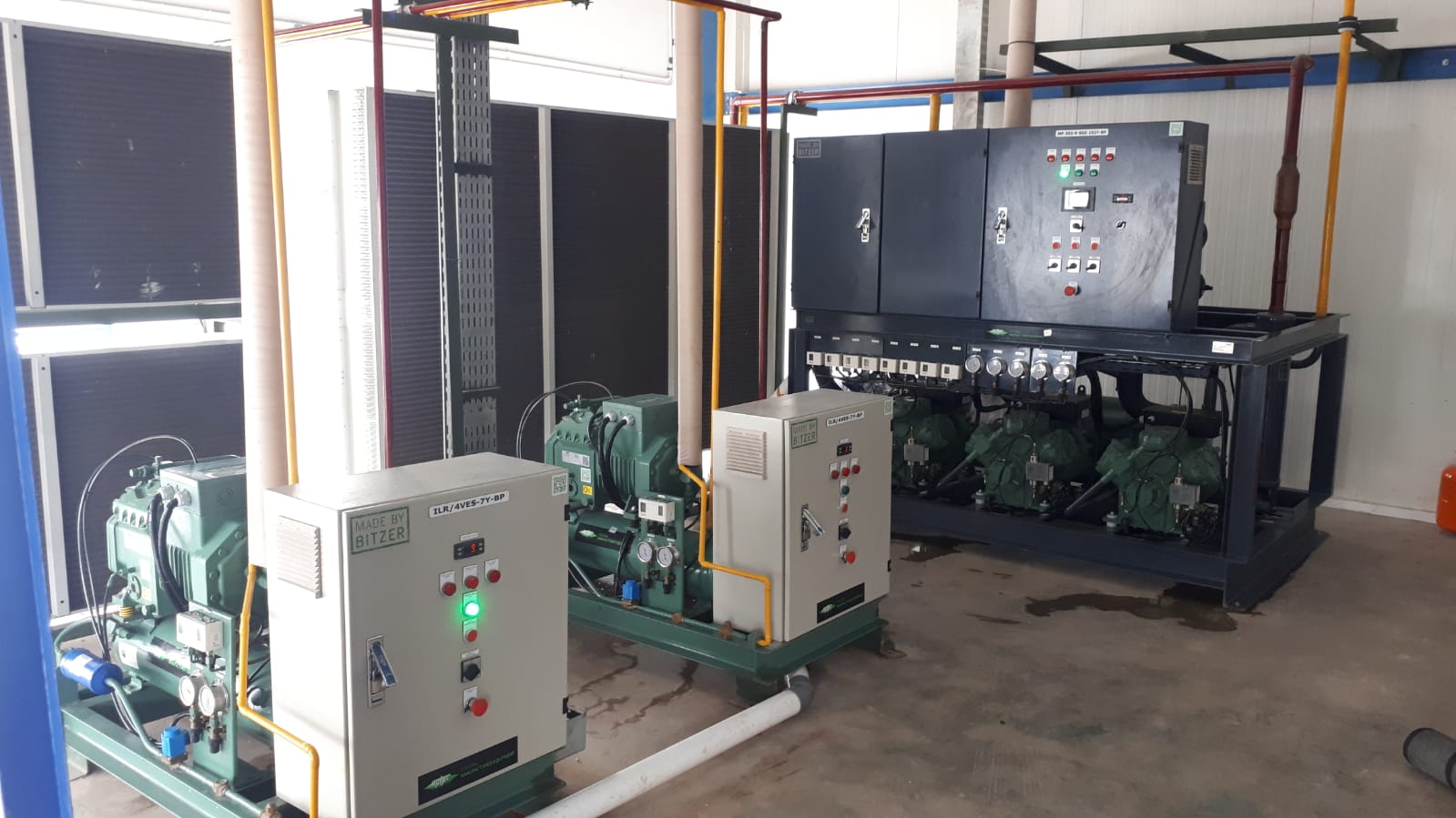 Unit Pendingin & Kontrol - dokumentasi proyek Cipta Prima Utama